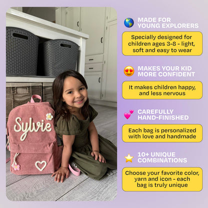 Beloved's - Personalized Knitted Backpack