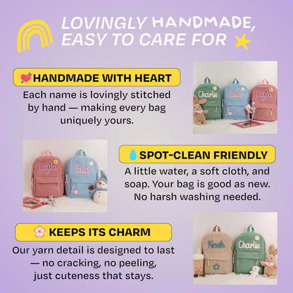Beloved's - Personalized Knitted Backpack